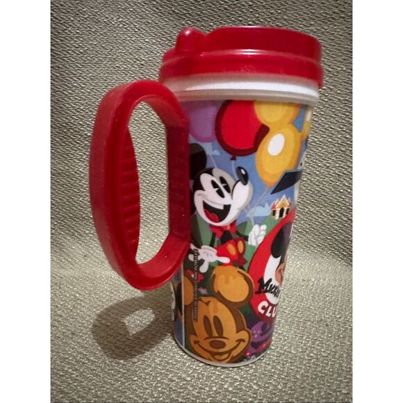 Walt Disney World Mickey Mouse Club Whirley Rapid Fill Reusable Travel Mug Cup - Picture 5 of 12